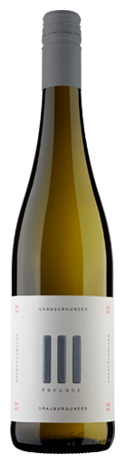 III Freunde Grauburgunder Flaschenabbildung