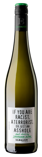  Emil Bauer Sauvignon Blanc "No-Terrorist" Flaschenabbildung